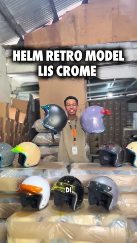 Modelnya Cakep banget pastinya #bogoliscrome #banuahelm 