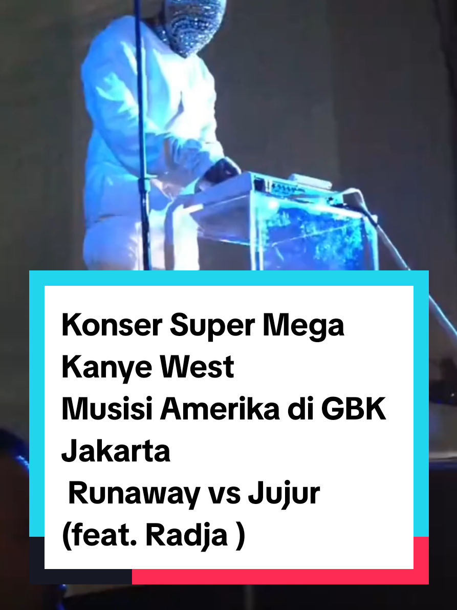 Konser Super Mega Kanye West Musisi Amerika di GBK Jakarta  Runaway vs Jujur (feat. Radja ) PRANK 💘🫢 Ye, lebih dikenal dengan nama lamanya Kanye West adalah seorang musisi, rapper dan produser rekaman asal Amerika Serikat #prank #konsermusik #gbksenayanjakarta #jujur #radja 