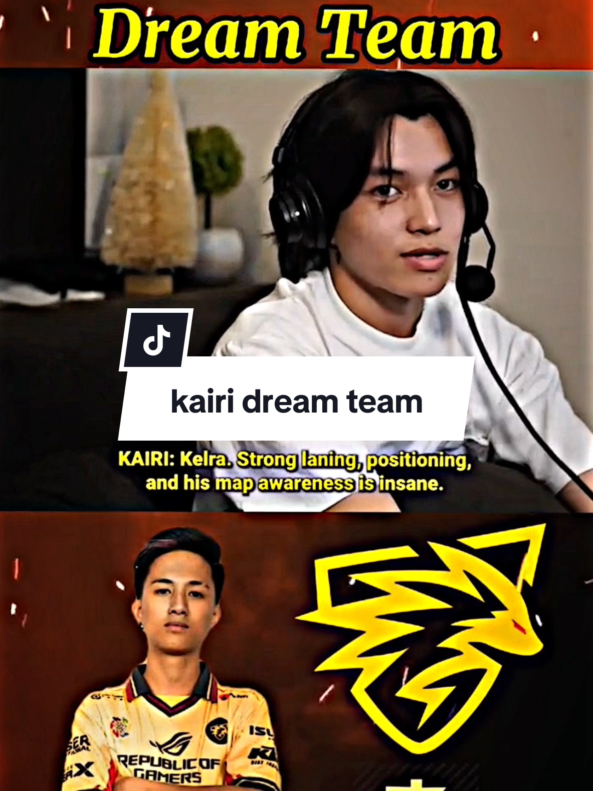 kairi dream team 🤯 #MLBB #kairi #yawi #kelra  credits to: @wolfcasts  @.free2play 