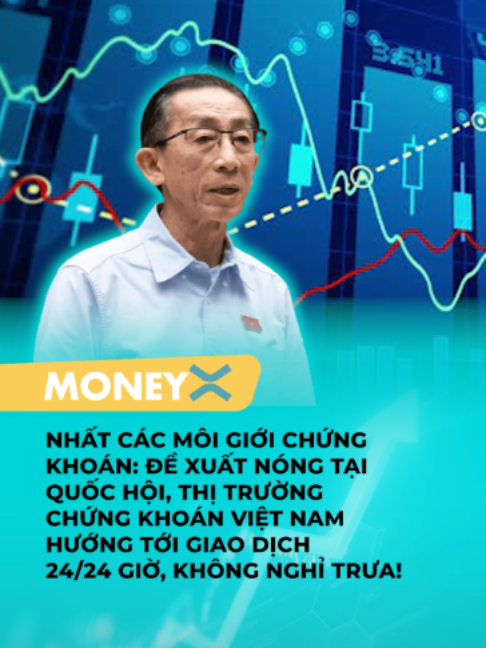 Thị trường chứng khoán Việt Nam được đề xuất hướng tới giao dịch 24/24 giờ và không nghỉ trưa tại Quốc hội #moneyx  #chungkhoan  #chungkhoanvietnam  #quochoi  #moigioi