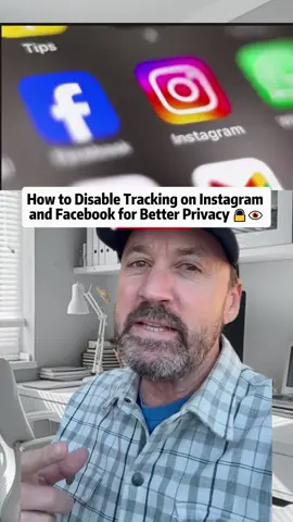 Learn how to stop Instagram and Facebook from tracking your online activity. Follow these steps to manage your privacy settings and clear past data. Protect your privacy online! #privacysettings #datatracking #Instagram #Facebook #onlineprivacy  