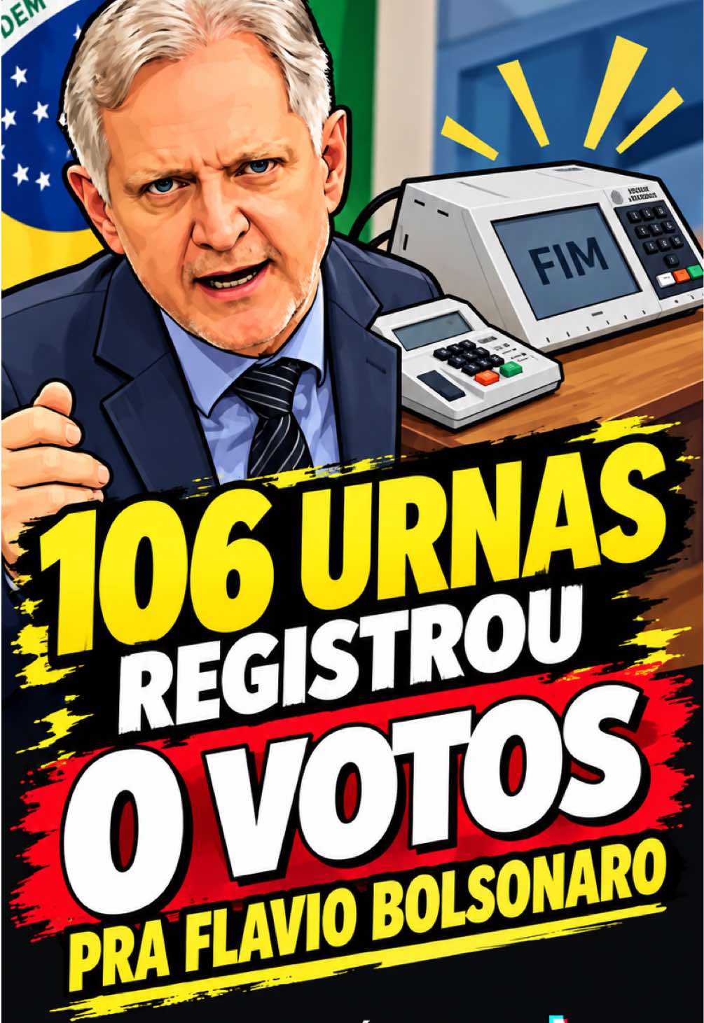 Flávio Bolsonaro (PL-RJ) não recebeu nenhum voto em 106 urnas no segundo turno da eleição presidencial de 2026. Juntas, essas seções registraram 14.860 votos para o presidente reeleito Luiz Inácio Lula da Silva (PT). #Política #Brasil #Eleições #Direita #familiaoeste 