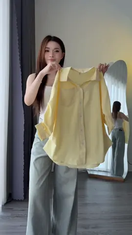 Vàng này siu tôn da 💛 #vanlachang #thoitrang #OOTD #outfitideas #mixandmatch 