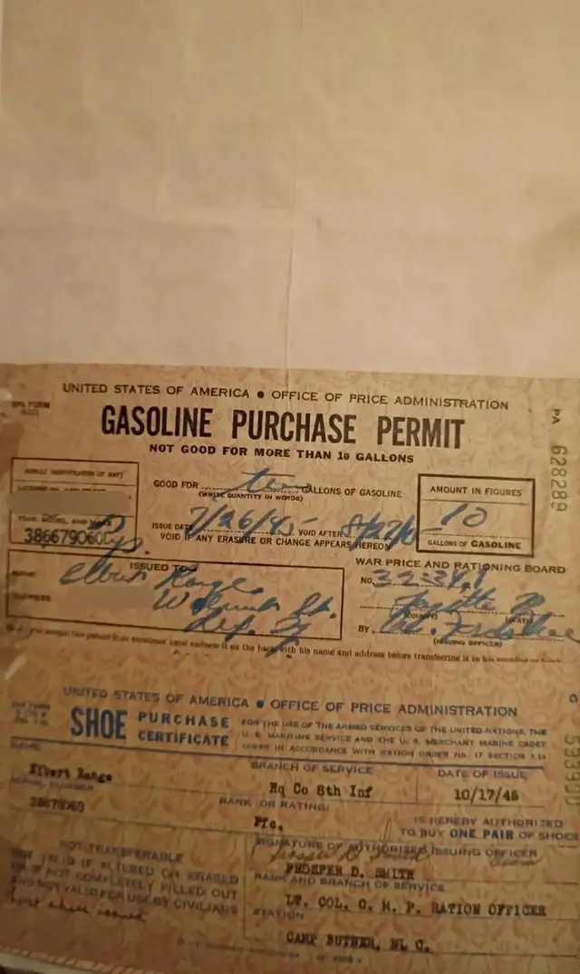 My Great Aunt Frank saved everything and I'm so glad she did. #WWII #History