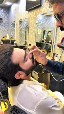 Mhendi event prart 1 days different look | #yasirsalon #viral_video #mhendi #fyp #barbershop 