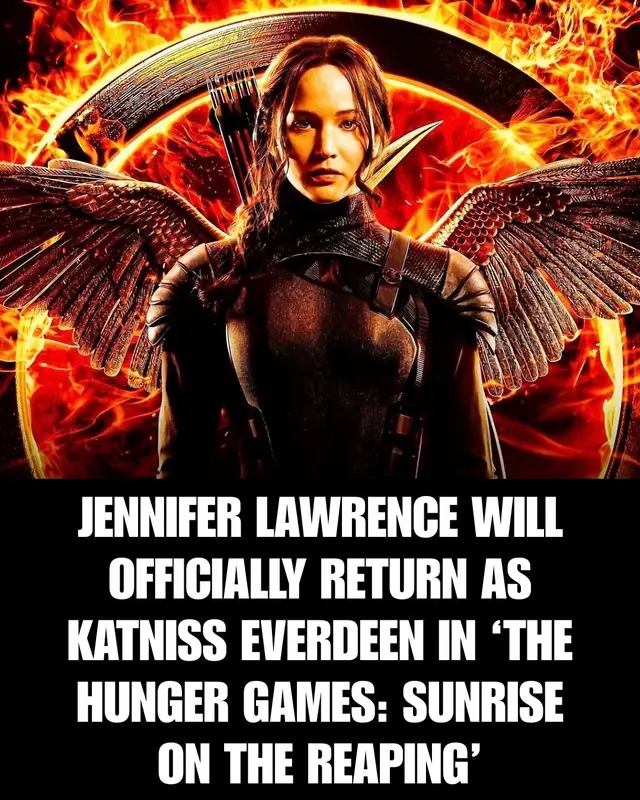 Jennifer Lawrence has confirmed she, Josh Hutcherson & Woody Harrelson will all officially return in 'The Hunger Games: Sunrise on the Reaping'.  