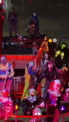 #halloween #downeyca #halloweenhouse #spooky #trickortreat 