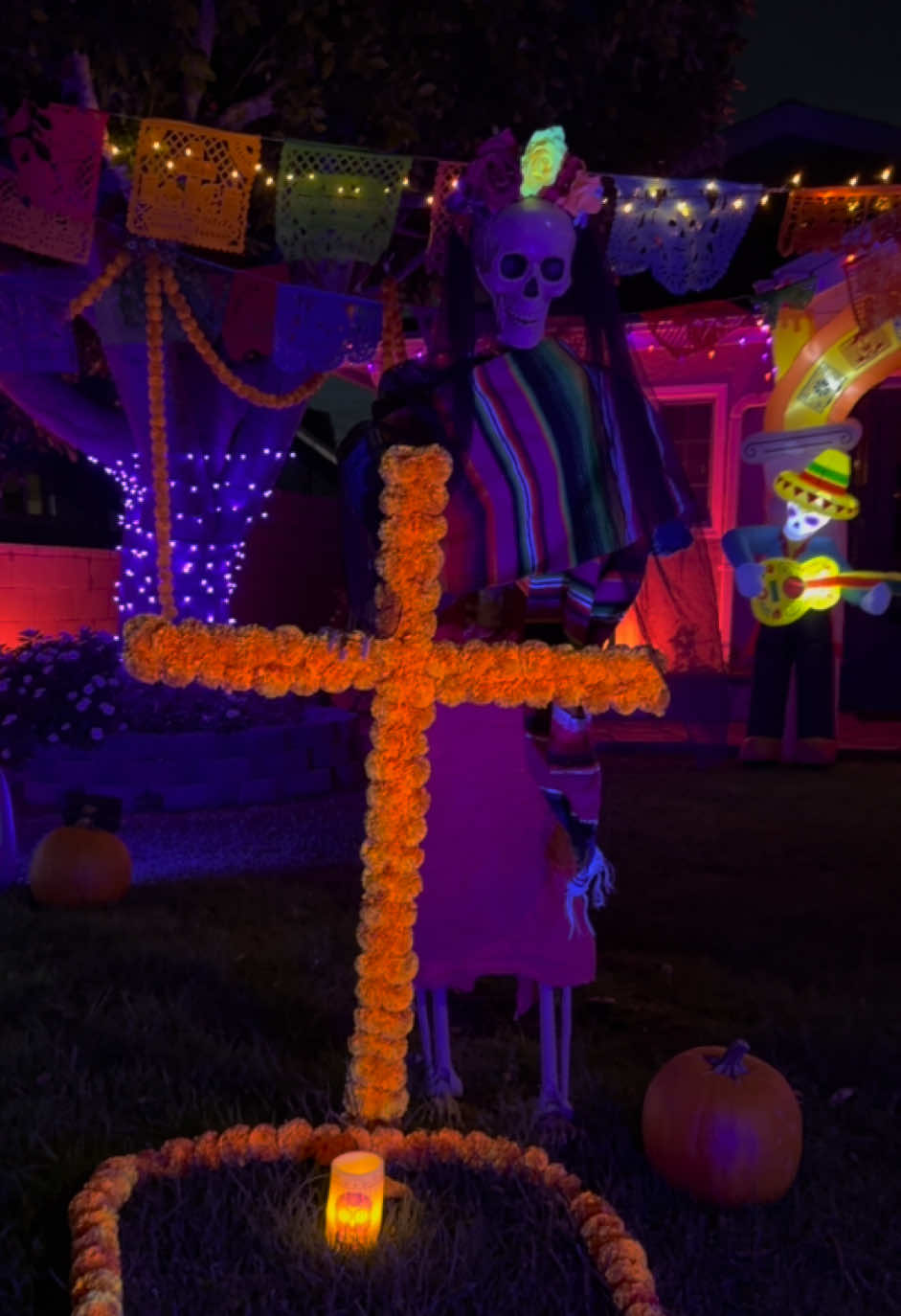 Halloween decor🎃#halloween #halloweendecorations #diadelosmuertos #lapuente #fyp