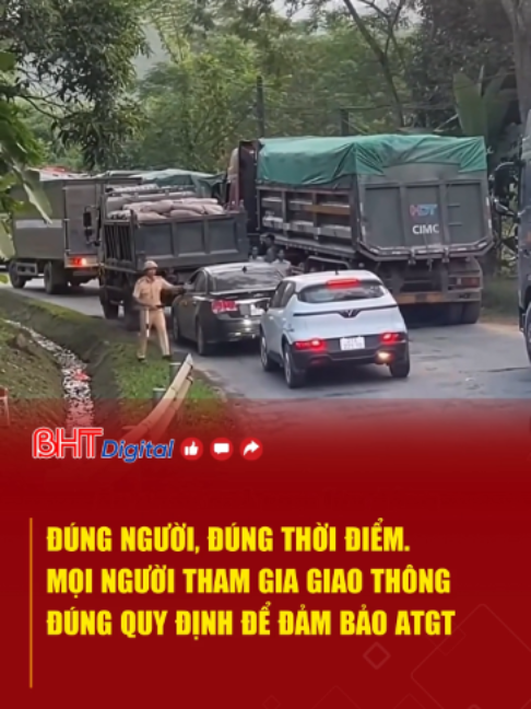 Đúng người, đúng thời điểm. Mọi người tham gia giao thông đúng quy định để đảm bảo ATGT #tiktokviral #tinmoi #tinnong #socialnews #tiktoknews #tintuc #tintuc24h #disailanduong #antoangiaothong #tinhhuonggiaothong #viphamgiaothong