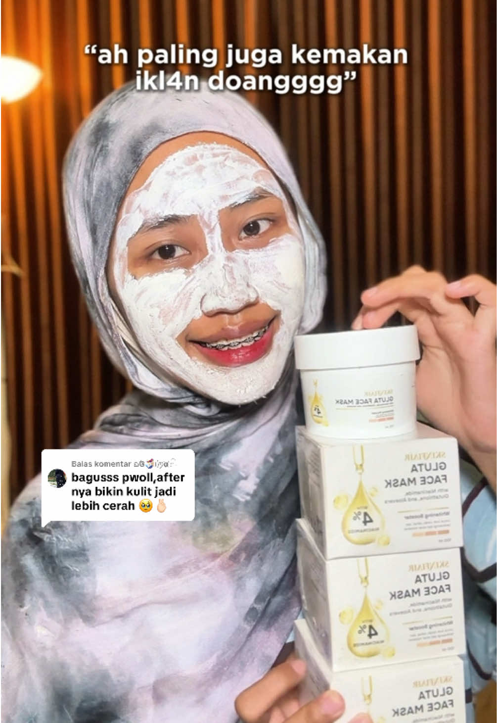 Membalas @ᨳଓ🧜🏻‍♀️ꪱׅ࣭࣪࣪ꪑִׂαׂׅׅ𓍯 ִֶָ isinya jg buanyakkk jadi lebih hemat sih😭💗 #maskerskinflair #skinflairtoneupmask #maskerviral 