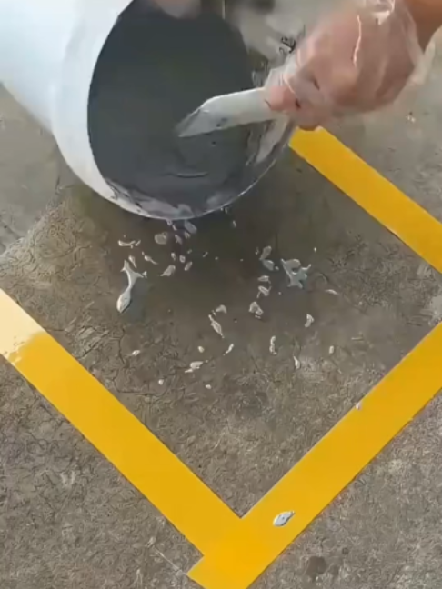 #Epoxy #Floor #waterproof #painting #DIY