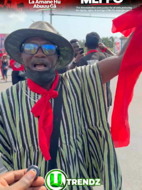“We regret voting for the NDC. Akufo-Addo and Dr. Bawumia, please forgive us. It won’t happen again.” -#AaagbewɔDemo protester #UTVGhana