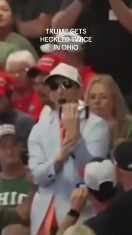 TRUMP HECKLED by Robby Road Steamer in Ohio then by another dude. @Robby Roadsteamer #news #politics #politicscomedy 