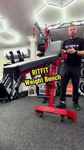 This is my favorite bench coming in at a little over 51 lbs I can move it around easy and so can my wife and 12 yr old daughter 🔥🔥🔥 #weightbench #TicTokshopCreatorPicks #RITFITHomeGymSpotlightDay #TikTokShopBlackFriday #TicTokshopCreatorPicks 