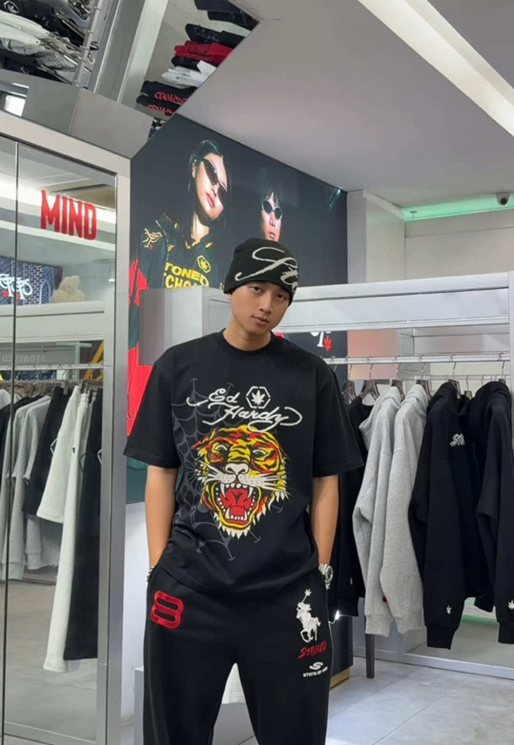 Stoned X @Ed Hardy Malaysia  CHECKED ✅ JUMPA KORANG DALAM LIVE! #fitcheck #stonedandco #sapotlokal 
