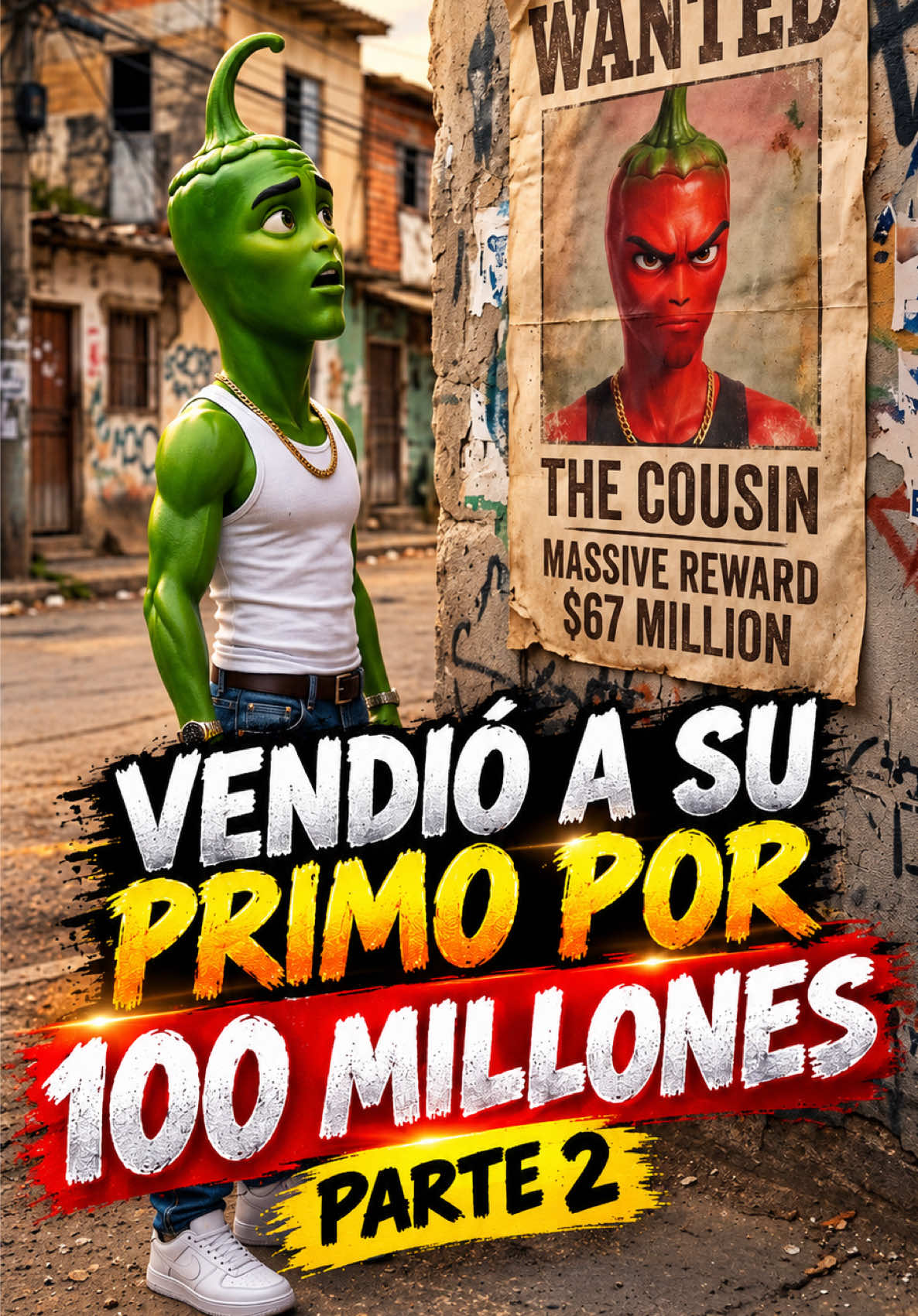 Vendió a su primo chile por 100 millones | Parte 2 #frutinovela #novelfruits #brainrot #fyp 