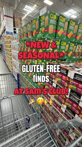 The gluten-free holiday treats have arrived at @Sam’s Club 🎄🤗🙌 Share this with someone who needs to know about these and save this for your next trip to Sam’s! #glutenfree #figpartner #samsclub #samsclubfinds #newfinds 