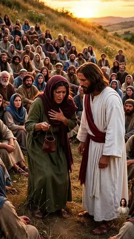 The Lost Coin — A Whole Hillside Searched the Dust She lost her last coin in the dust, in front of everyone. Jesus stopped the teaching, and the whole hillside got down on its knees to search with her. #thelostcoin #jesus #faith #found #bible 