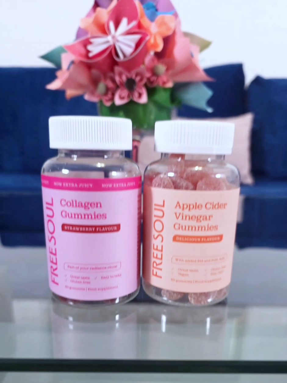 The Ultimate Bundle: Free Soul Apple Cider Vinegar Gummies & #Collagen #Gummies #Bundle #Supplement 