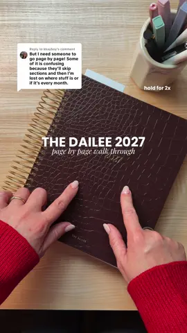 Replying to @kkayboy hopefully this helps!!! #thedailee #dailyplanner #productivity #2027goals #plannertok @The Dailee 🖤✨