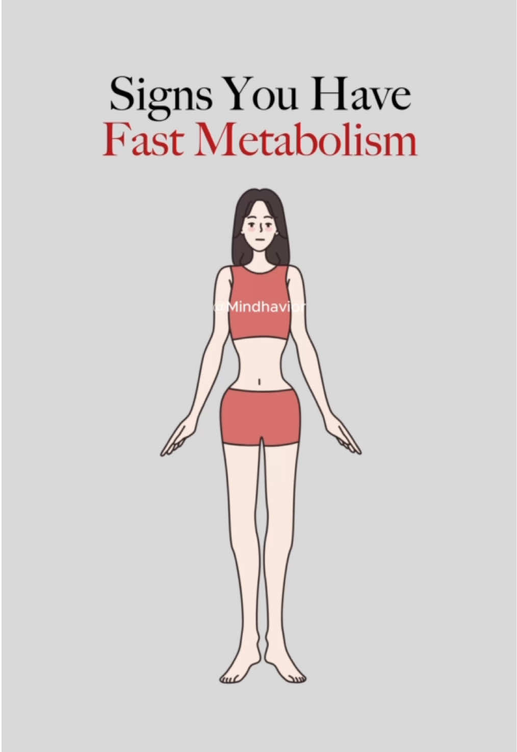 Signs you have fast metabolism #psychology #signs #fastmetabolism #highmetabolism #fitnesstiktok 