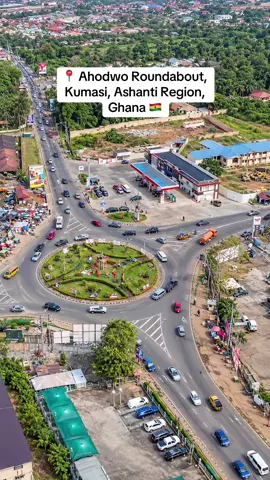 🇬🇭🔥 AHODWO ROUNDABOUT — KUMASI IN ALL ITS GLORY! 😍🏙️ 🚗✨ Have you ever stopped to appreciate how beautiful Kumasi looks from above? 👀🔥 Welcome to Ahodwo Roundabout, one of the familiar landmarks in Kumasi! From the flowing traffic to the surrounding buildings and busy streets, this aerial view captures the energy, growth, and beauty of the Garden City. 🌳🏙️❤️ 📍 Ahodwo Roundabout, Kumasi, Ashanti Region, Ghana 🇬🇭 💬 KUMASI PEOPLE, WHERE ARE YOU? 🙌🏾❤️ 🔥 Is Ahodwo one of your favourite spots in Kumasi? 👇 Drop a comment and let us know! ❤️ Like if you’re proud of Kumasi! 🔄 Share this with someone who knows these streets! #AhodwoRoundabout #Kumasi #AshantiRegion #Ghana #kumasi          