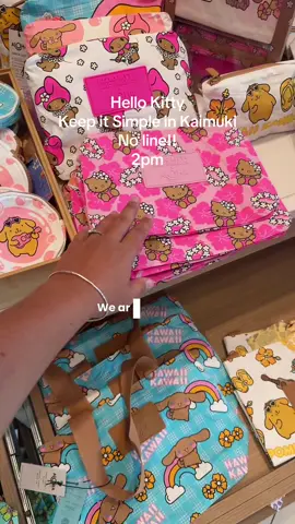Hello Kitty still in stock at keep it simple kaimuki @ 3466 Waialae Ave #hellokitty #alohacollection 