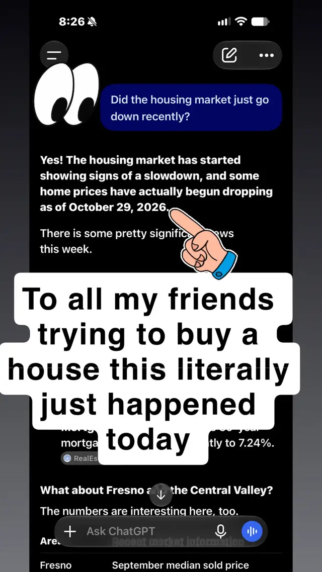 if you’re looking at the market and you’ve been waiting for rates to go down, today is the day I’ve been looking at the market for so long and was wondering today when I looked why all the prices dropped!!! it’s real if you’re trying to buy a house now is the time!!!#v#viralf#fypppppppppppppppppppppppt#trendingf#fypm#marketing