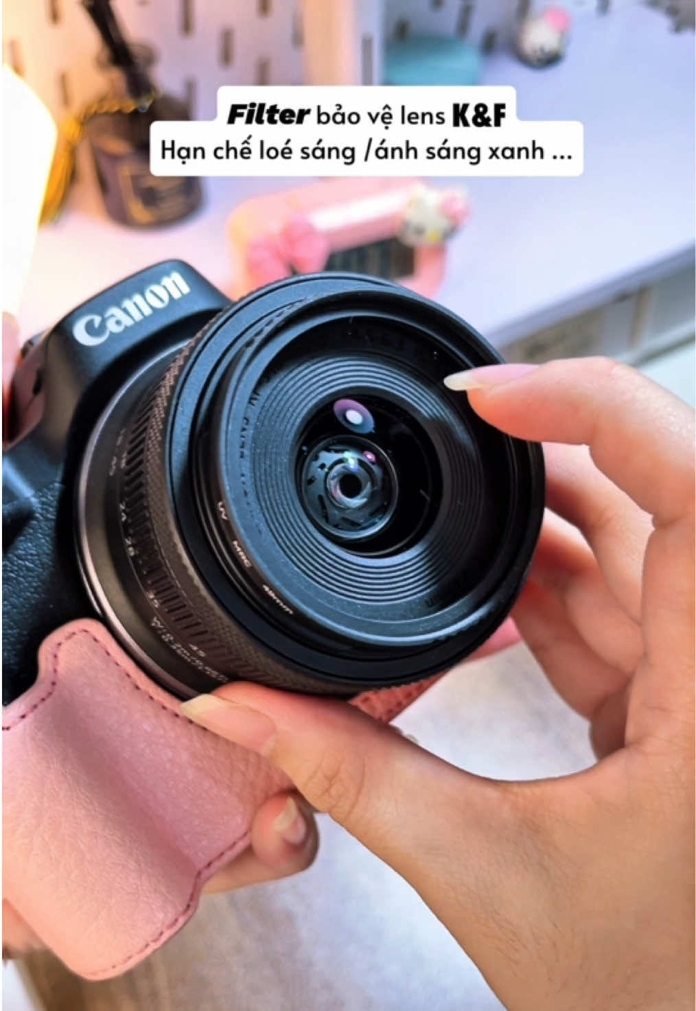 CanonR50-49mm nhen mấy bà #lensmayanh #filter #camera #mayanh #canonr50 