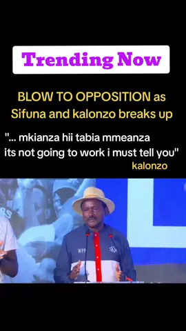 WIN for RUTO as Kalonzo walks out on sifuna  #trending #tiktok #foryoupage #viral #foryou 