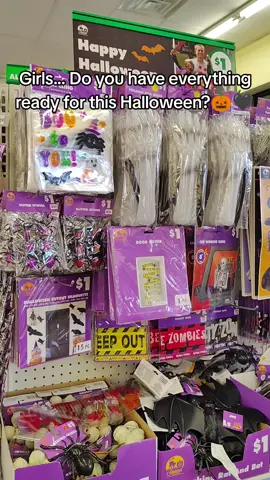 Halloween en @Dollar Tree 🎃😈👻🕷️ #dollartree #halloween #shopping #f #trickortreat 