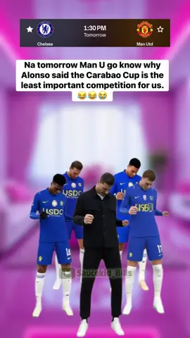 Xabi Alonso don talk am, tomorrow na time to prove am! 😂🔥 Man United, hope una ready? 👀 #ChelseaFC #ManchesterUnited #XabiAlonso #CarabaoCup #footballbanters 