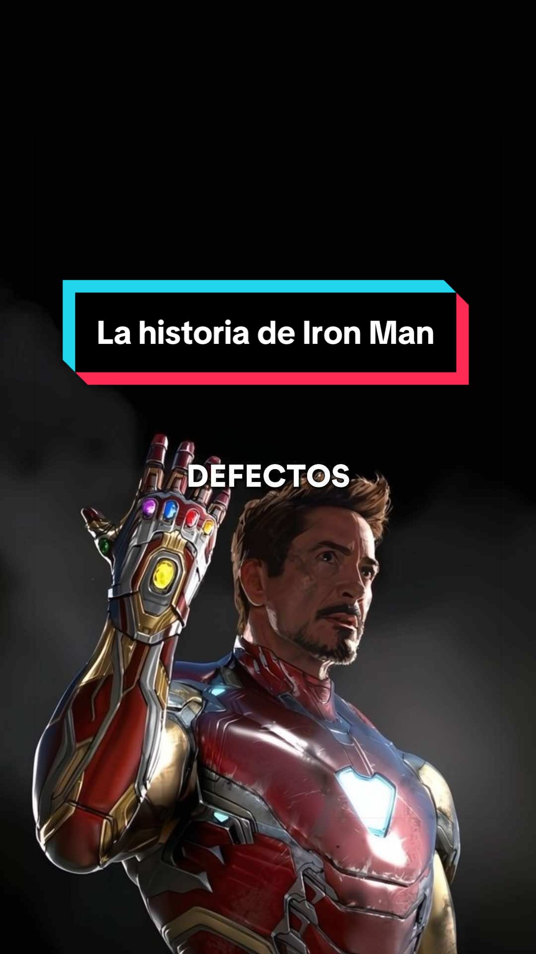 La historia de Tony Stark alías Iron Man.  #Marvel #AvengersDoomsday 