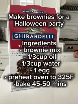 Pt1 #brownie #halloween