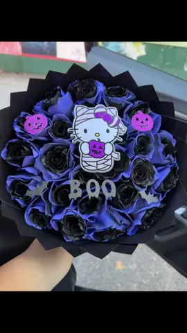 #spookybouquet #halloweenbouquet #purple #fyp #local 