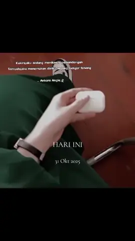 #padahariini #fyp Kukira aku sedang menikmati pemandangan,ternyata aku menemukan diriku sedang belajar tenang 