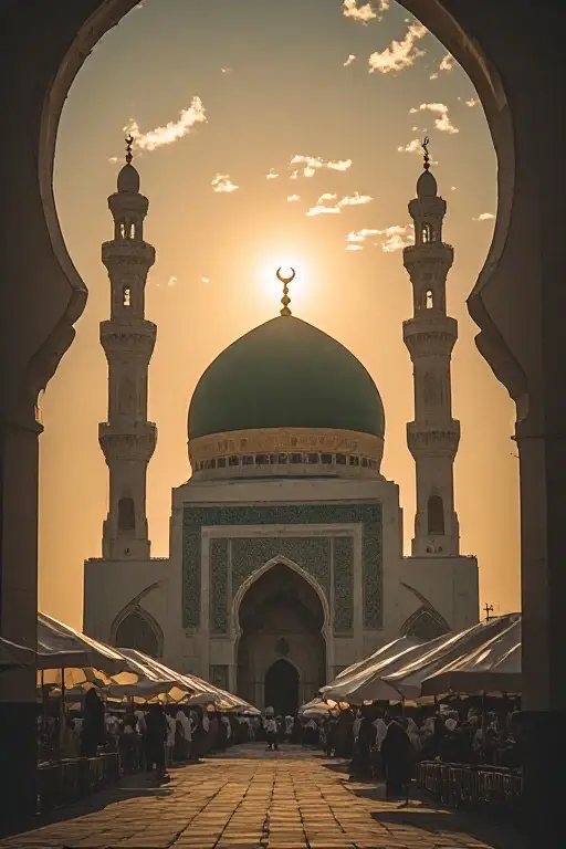 Medina (Munawara) is a very important holy city for Muslims. Here are the best places to visit: 🕌 Must-Visit Religious Sites: • Al-Masjid an-Nabawi: The Prophet's Mosque ﷺ – the heart of Medina (including Rawdah, the Prophet's tomb ﷺ). • Rawdah ash-Sharifah: One of the most blessed places (reservation via the Nusuk application). • Masjid Quba: The first mosque in Islam – praying here gives the reward of an 'Umrah. • Masjid al-Qiblatayn: Mosque of the Two Qiblas (where the prayer direction changed). • Masjid al-Jumu'ah: Site of the Prophet's ﷺ first Friday prayer. 🏔️ Historical Sites: • Jabal Uhud: Mountain of the Battle of Uhud and resting place of the martyrs. • Al-Baqi' Cemetery: Many of the Prophet's ﷺ companions are buried here. • The Seven Mosques (Masajid Sab'a): Sites related to the Battle of the Trench (Khandaq). 🛍️ Other Places: • Medina Date Market: To buy Ajwa and other dates. • Medina Museum: To better understand the city's Islamic history. If you wish, I can also suggest a 1, 2, or 3-day visit program in Medina. Want to capture the awe of Masjid Al Nabawi in your next video? Here's how to film it right: ✨ Focus on the tranquil, grand feeling of the Prophet's Mosque. Keep your shots smooth and focused. 🎥 Viral clips use slow pans over the architecture and lighting to show reverence and draw viewers in instantly. 🕌 Film close-ups of the beautiful arches or green domes, using soft, uplifting background music for mood. 🌟 Show a wide, clear view of the main prayer hall—that moment of quiet beauty is the peak! What's your favorite part of this holy place?