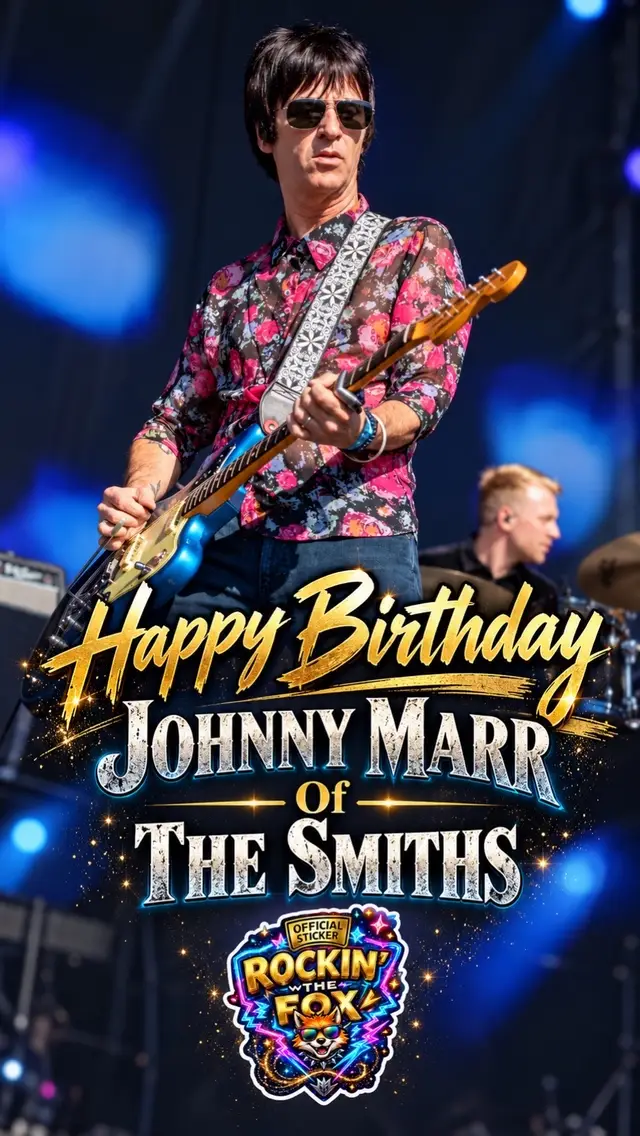 1963 Johnny Marr, British guitarist and songwriter (The Smiths - 