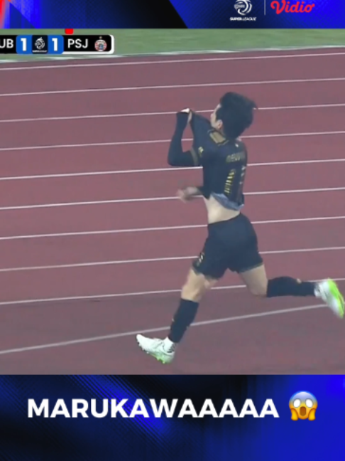 Mendapat ruang di kotak penalti, Taisei Marukawa langsung melepaskan tembakan akurat yang berbuah gol untuk tuan rumah 👏🏻😯⚽